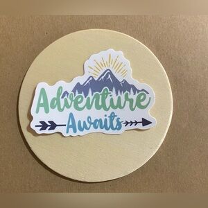 🌈20/$12🌈 Adventure Awaits Sticker